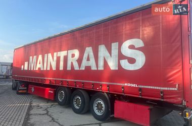 Тентованный борт (штора) - полуприцеп Kogel SN 24 2018 в Калуше