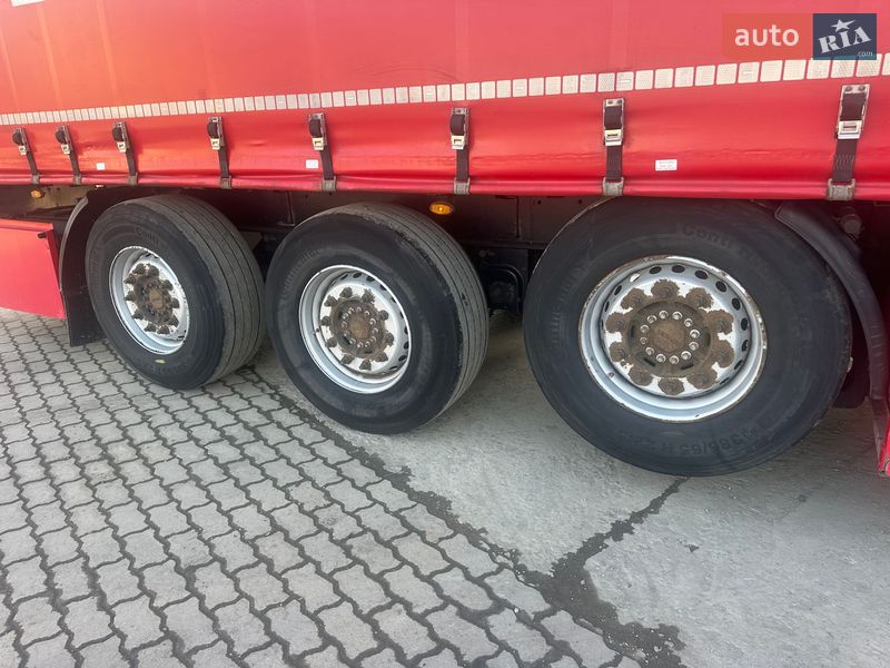 Тентованный борт (штора) - полуприцеп Kogel SN 24 2018 в Калуше