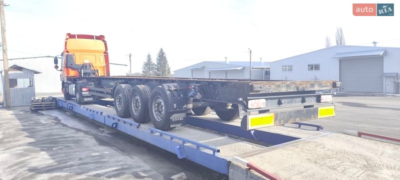 Шасси полуприцеп Kogel SN 24 2010 в Умани