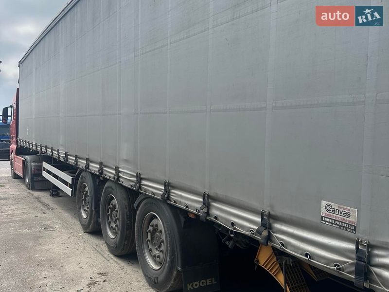 Тентованный борт (штора) - полуприцеп Kogel SN 24 2014 в Львове фото 15 Тентованный борт (штора) - полуприцеп Kogel SN 24 2014 в Львове