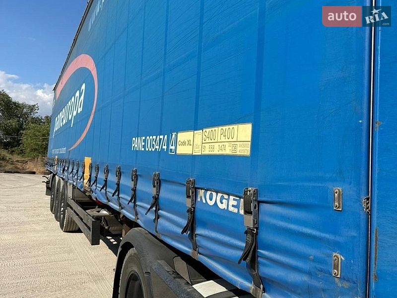 Тентованный борт (штора) - полуприцеп Kogel SN 24 2011 в Черновцах