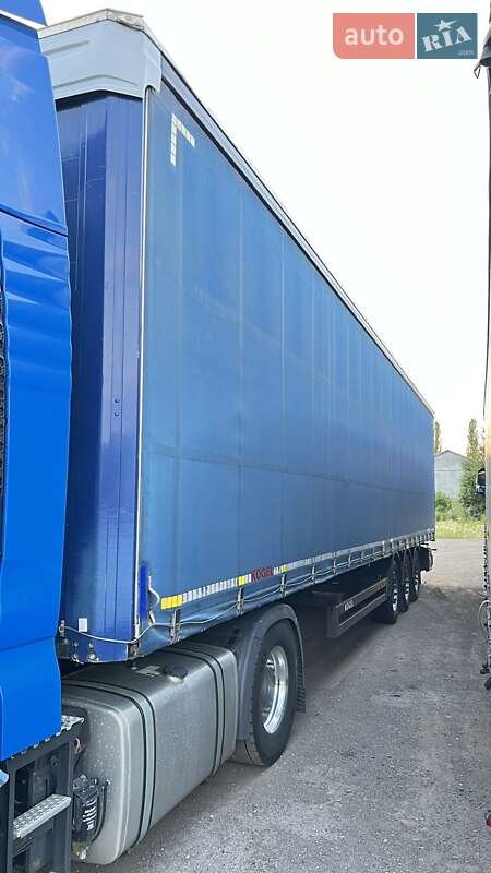 Тентованный борт (штора) - прицеп Kogel SN 2015 в Берегово