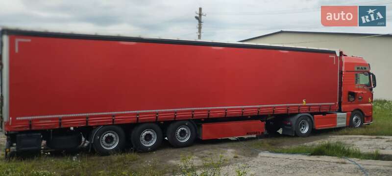 Тентованный борт (штора) - полуприцеп Kogel SN 2011 в Каменке-Бугской