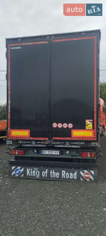 Тентованный борт (штора) - полуприцеп Kogel SN 2011 в Каменке-Бугской