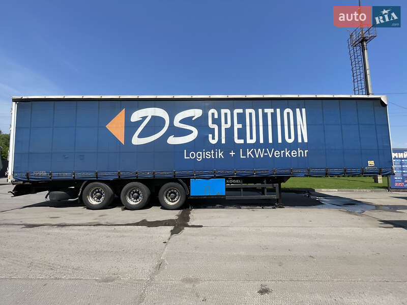 Тентований борт (штора) - напівпричіп Kogel SNCM 2007 в Вінниці