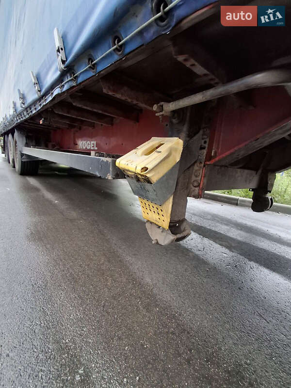 Тентованный борт (штора) - полуприцеп Kogel SNCO 24 2004 в Киеве фото 7 Тентованный борт (штора) - полуприцеп Kogel SNCO 24 2004 в Киеве