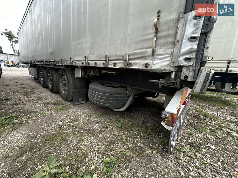 Тентованный борт (штора) - полуприцеп Kogel SNCO 24 2002 в Ровно