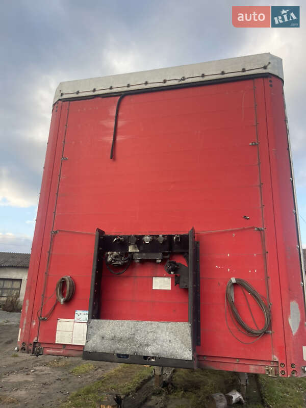 Тентованный борт (штора) - полуприцеп Kogel SNCO 24 2002 в Шумске фото 3 Тентованный борт (штора) - полуприцеп Kogel SNCO 24 2002 в Шумске