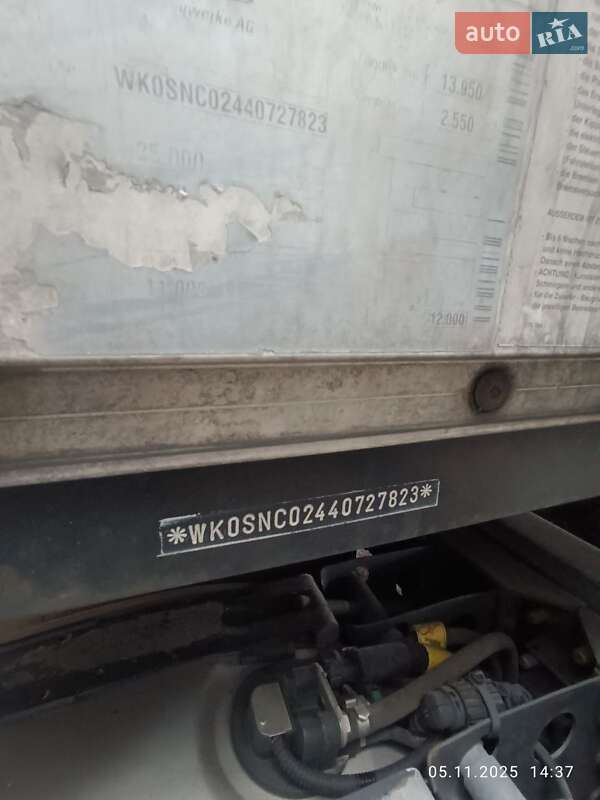 Тентованный борт (штора) - полуприцеп Kogel SNCO 24 2004 в Чернигове