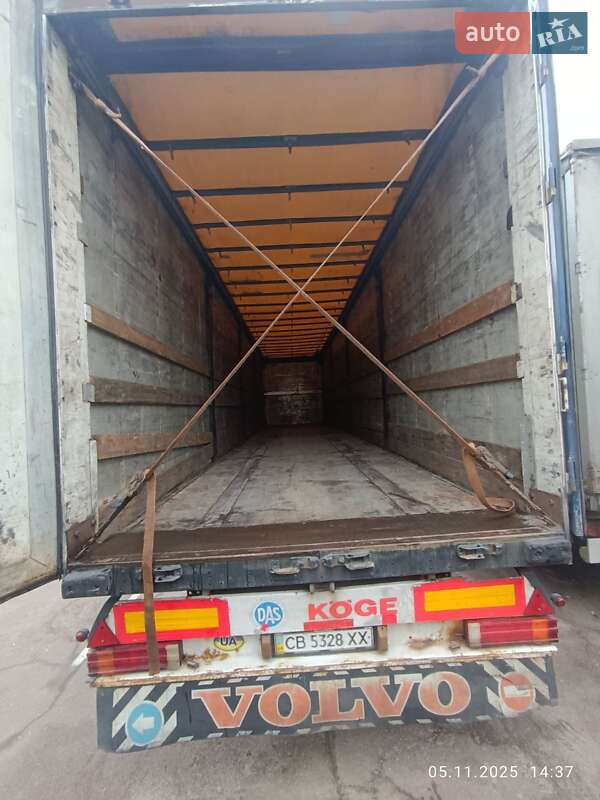 Тентованный борт (штора) - полуприцеп Kogel SNCO 24 2004 в Чернигове