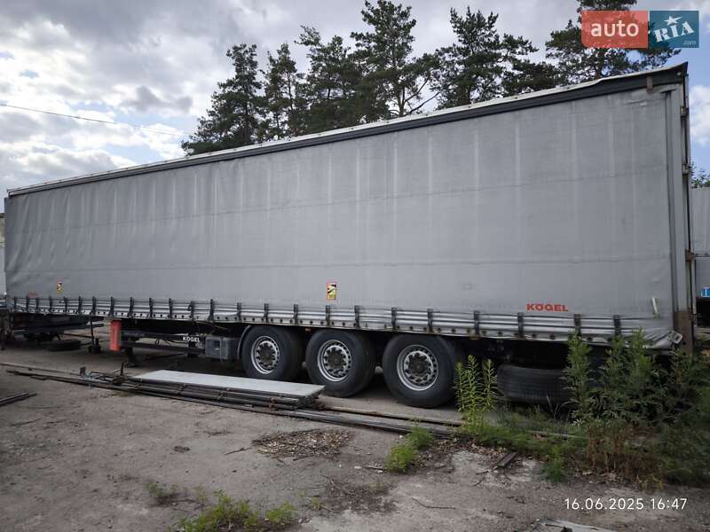 Тентованный борт (штора) - полуприцеп Kogel SP 24 2014 в Полтаве фото 5 Тентованный борт (штора) - полуприцеп Kogel SP 24 2014 в Полтаве