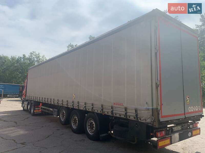 Тентованный борт (штора) - полуприцеп Kogel SP 24 2014 в Полтаве фото 8 Тентованный борт (штора) - полуприцеп Kogel SP 24 2014 в Полтаве