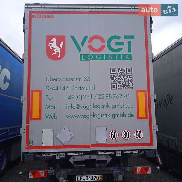 Тентований борт (штора) - напівпричіп Kogel SW24 2015 в Хмельницькому