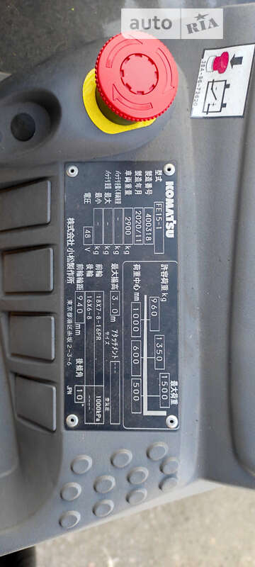 Вилочний навантажувач Komatsu FB 2021 в Черкасах фото 5 Вилочний навантажувач Komatsu FB 2021 в Черкасах