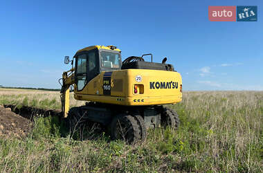 Колісний екскаватор Komatsu PC 160 2008 в Харкові