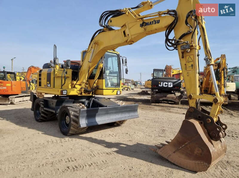 Колесный экскаватор Komatsu PC 160 2016 в Одессе