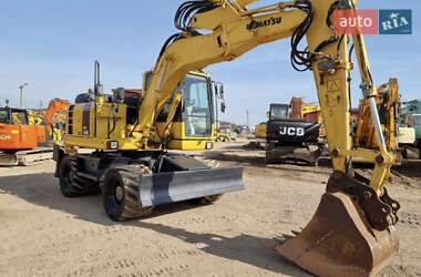 Колісний екскаватор Komatsu PC 160 2016 в 