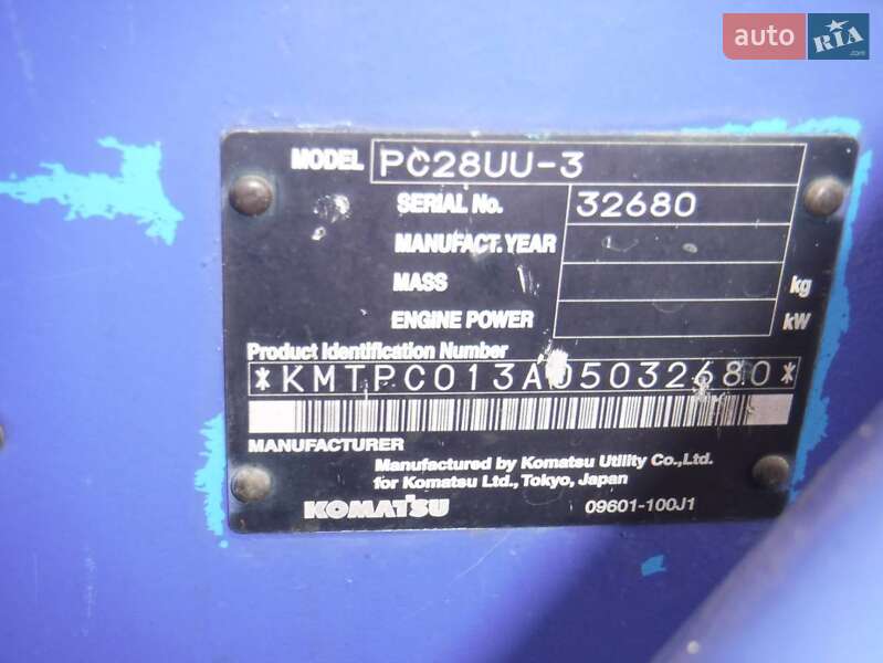 Миниэкскаватор Komatsu PC 290 2008 в Одессе фото 4 Миниэкскаватор Komatsu PC 290 2008 в Одессе