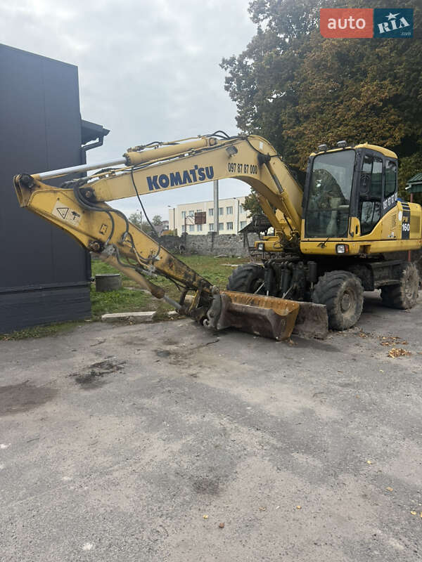 Колесный экскаватор Komatsu PW 2006 в Виннице