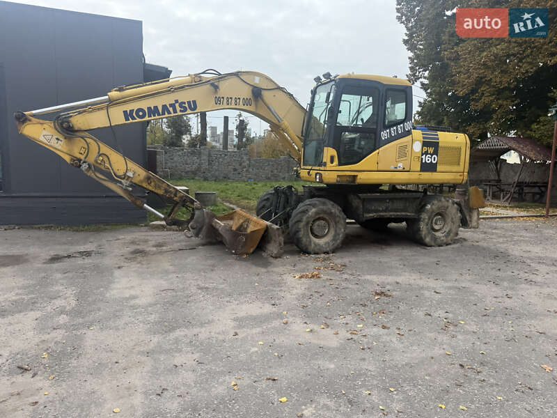 Колесный экскаватор Komatsu PW 2006 в Виннице