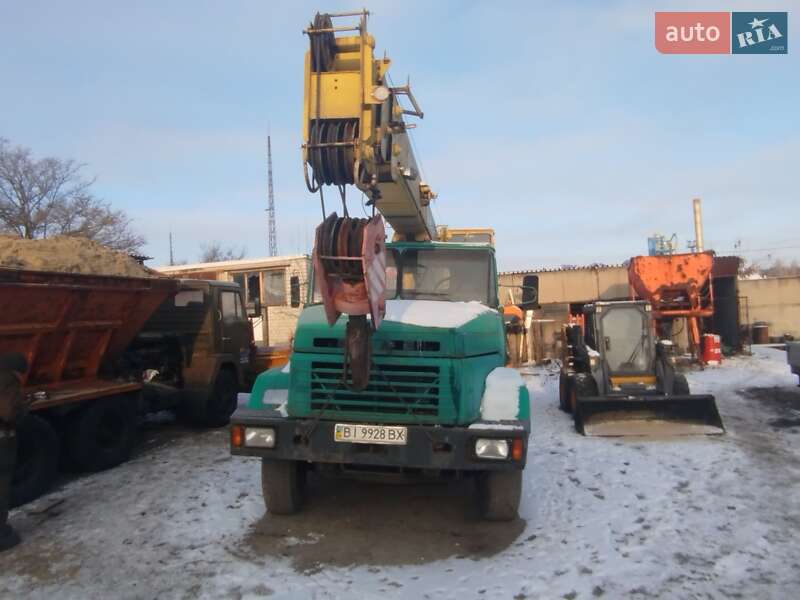 Автокран КрАЗ 250 1991 в Кременчуге
