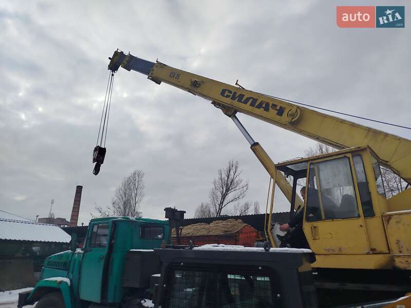 Автокран КрАЗ 250 1991 в Кременчуге