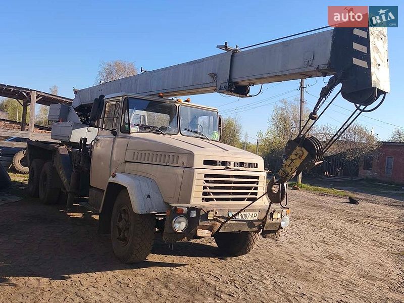 Автокран КрАЗ 250 1992 в Лебедине