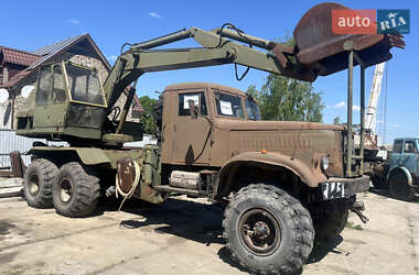 Экскаватор погрузчик КрАЗ 255 1980 в Подольске