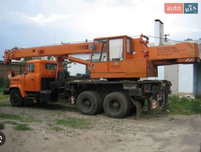 Автокран КрАЗ 65101 1998 в 