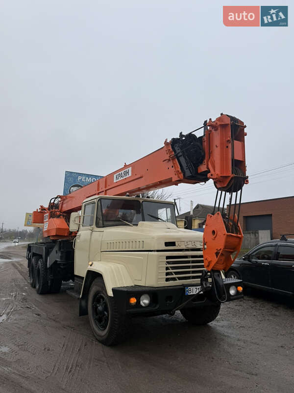 Автокран КрАЗ 65101 1994 в Кременчуці фото Автокран КрАЗ 65101 1994 в Кременчуці