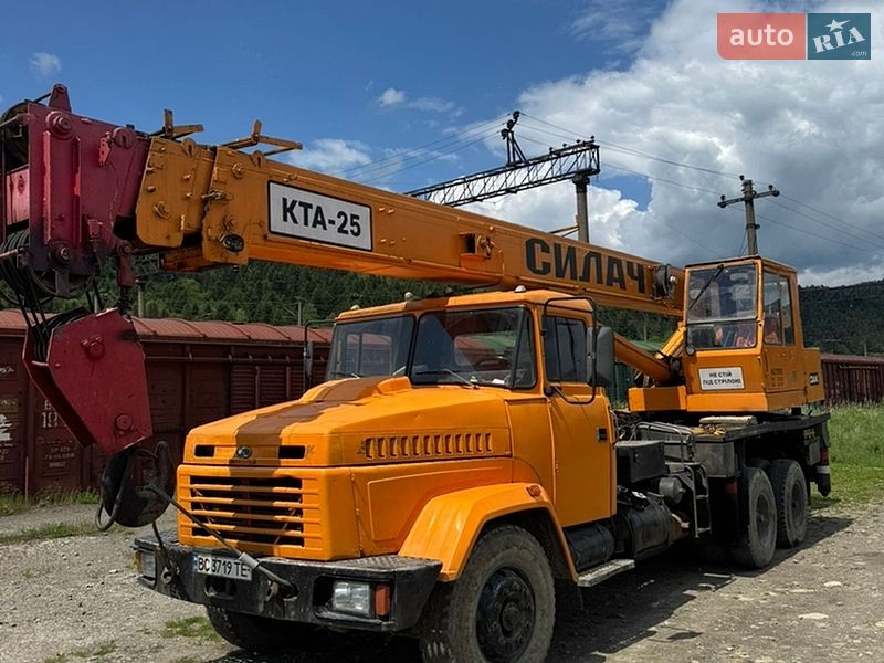 Автокран КрАЗ 6510 2000 в Сколе