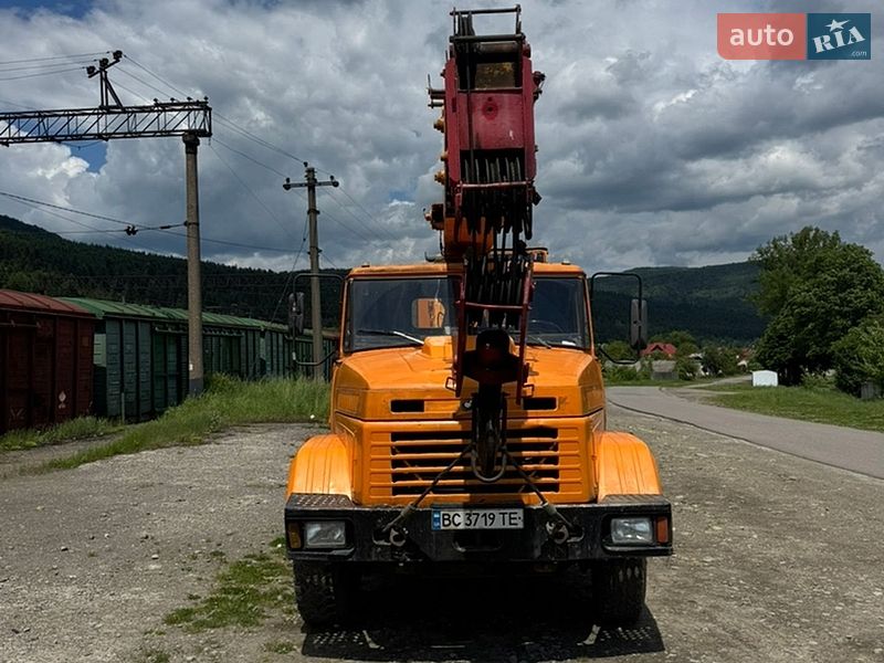 Автокран КрАЗ 6510 2000 в Сколе