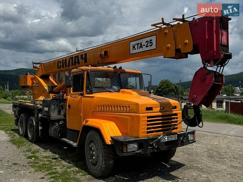 Автокран КрАЗ 6510 2000 в Сколе