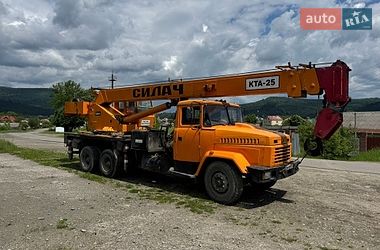 Автокран КрАЗ 6510 2000 в Сколе