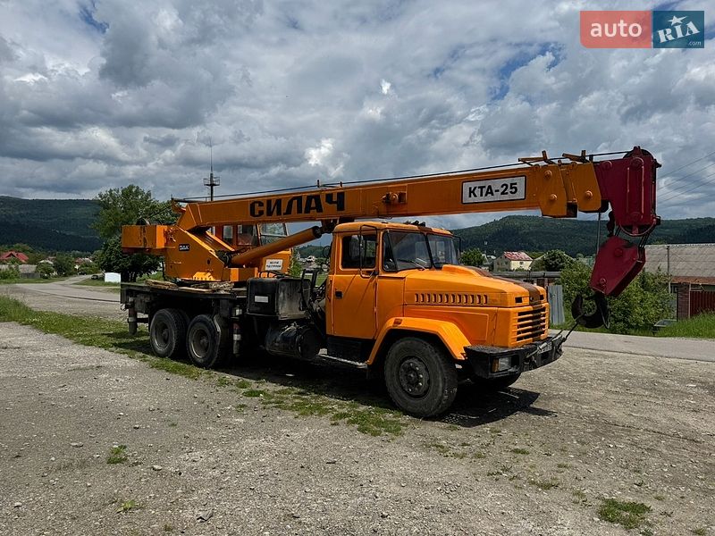Автокран КрАЗ 6510 2000 в Сколе