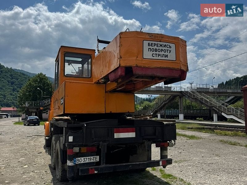 Автокран КрАЗ 6510 2000 в Сколе