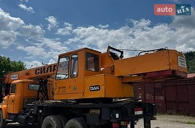 Автокран КрАЗ 6510 2000 в Сколе