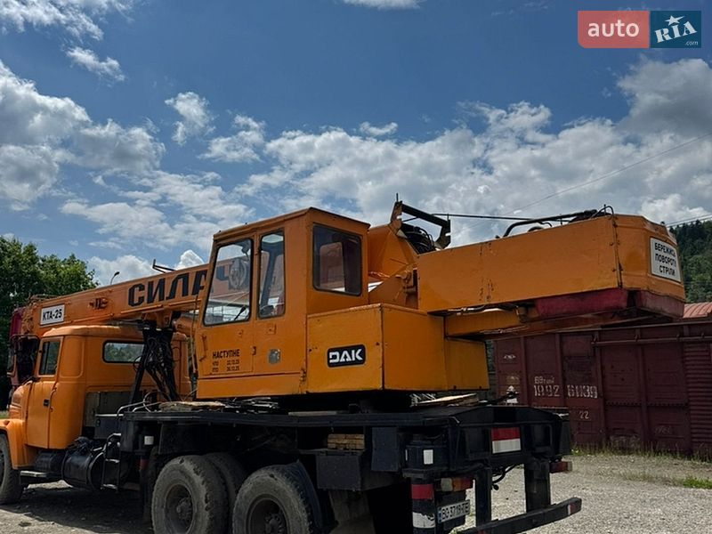 Автокран КрАЗ 6510 2000 в Сколе