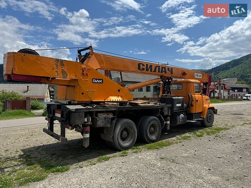 Автокран КрАЗ 6510 2000 в Сколе