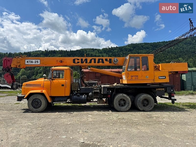 Автокран КрАЗ 6510 2000 в Сколе