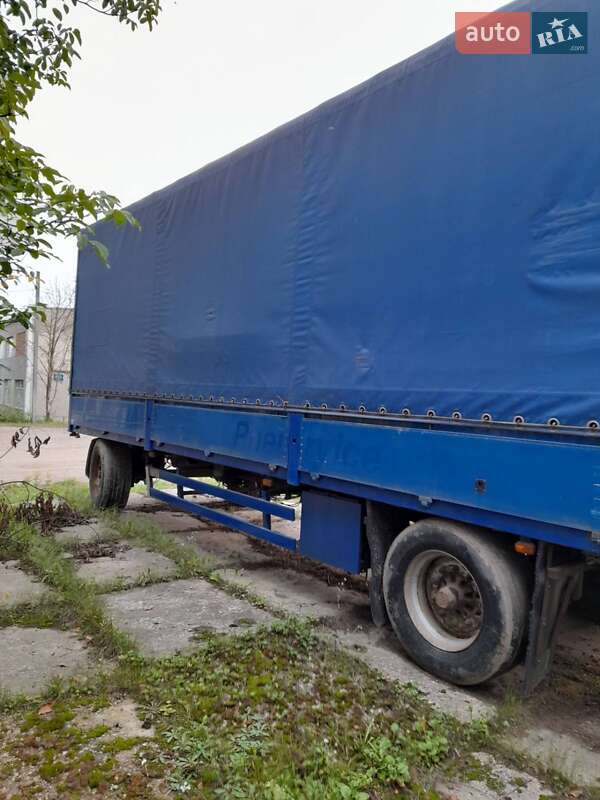 Тентований борт (штора) - прицеп Krebs PA 2001 в Хотині