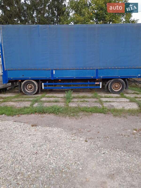 Тентований борт (штора) - прицеп Krebs PA 2001 в Хотині