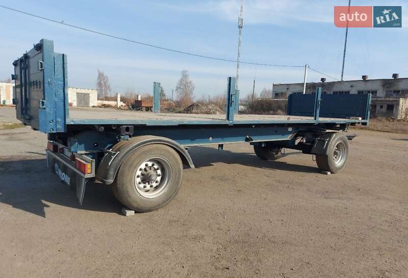 Бортовий напівпричіп Krone AZW 1999 в Луцьку фото Бортовий напівпричіп Krone AZW 1999 в Луцьку