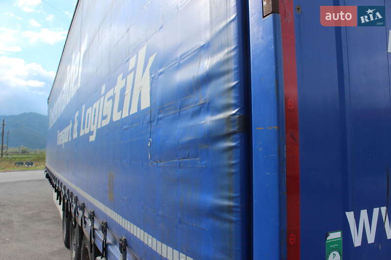 Тентованный борт (штора) - полуприцеп Krone BPW 2014 в Хусте фото 9 Тентованный борт (штора) - полуприцеп Krone BPW 2014 в Хусте