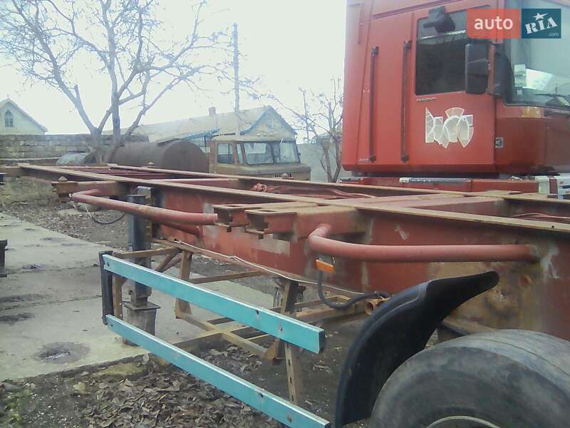 Контейнеровоз полуприцеп Krone BPW 1991 в Арцизе фото 6 Контейнеровоз полуприцеп Krone BPW 1991 в Арцизе