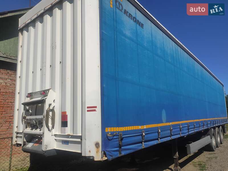 Тентованный борт (штора) - полуприцеп Krone BPW 2007 в Коломые