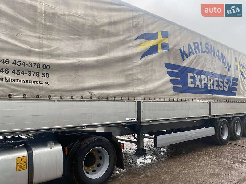 Бортовой полуприцеп Krone BPW 2009 в Дрогобыче