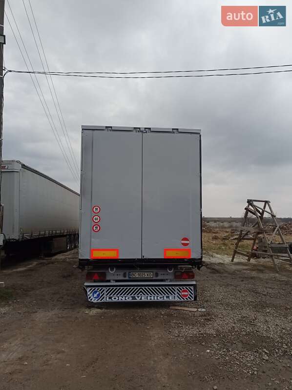 Бортовой полуприцеп Krone BPW 2009 в Дрогобыче