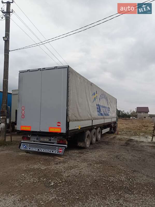 Бортовой полуприцеп Krone BPW 2009 в Дрогобыче