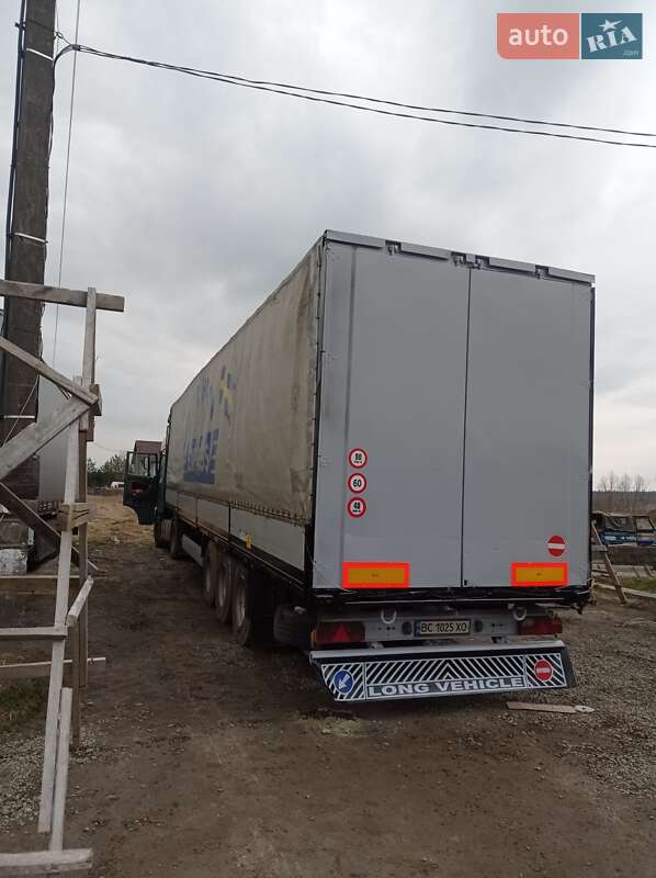 Бортовой полуприцеп Krone BPW 2009 в Дрогобыче